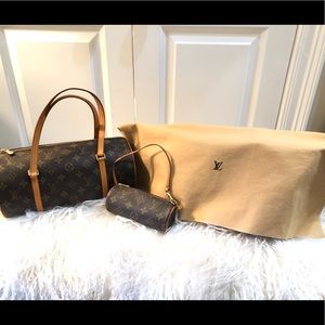 Louis Vuitton Papillion 30 with pochette